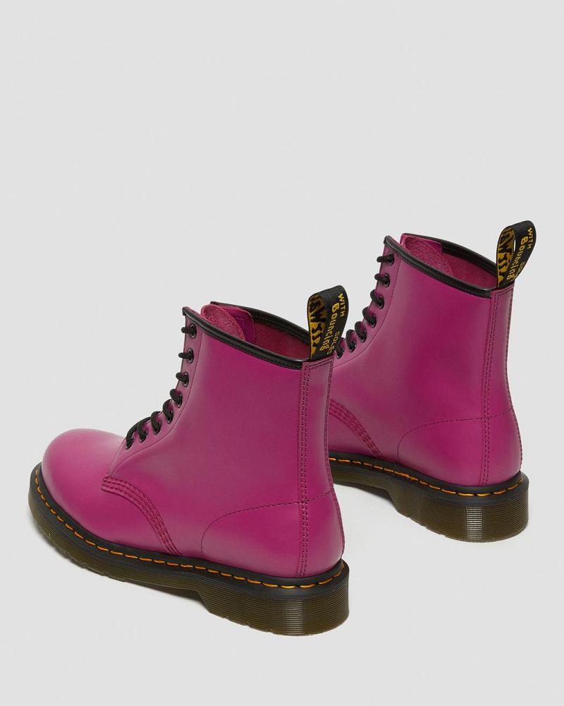 Dr Martens 1460 Smooth Lær Snørestøvletter Herre Rosa | Norge 278XYU